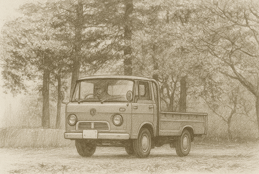 ボディーを製作した自動車（トラック）