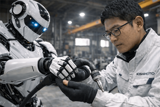 ダイレクトティーチングで細かな調整も柔軟に対応